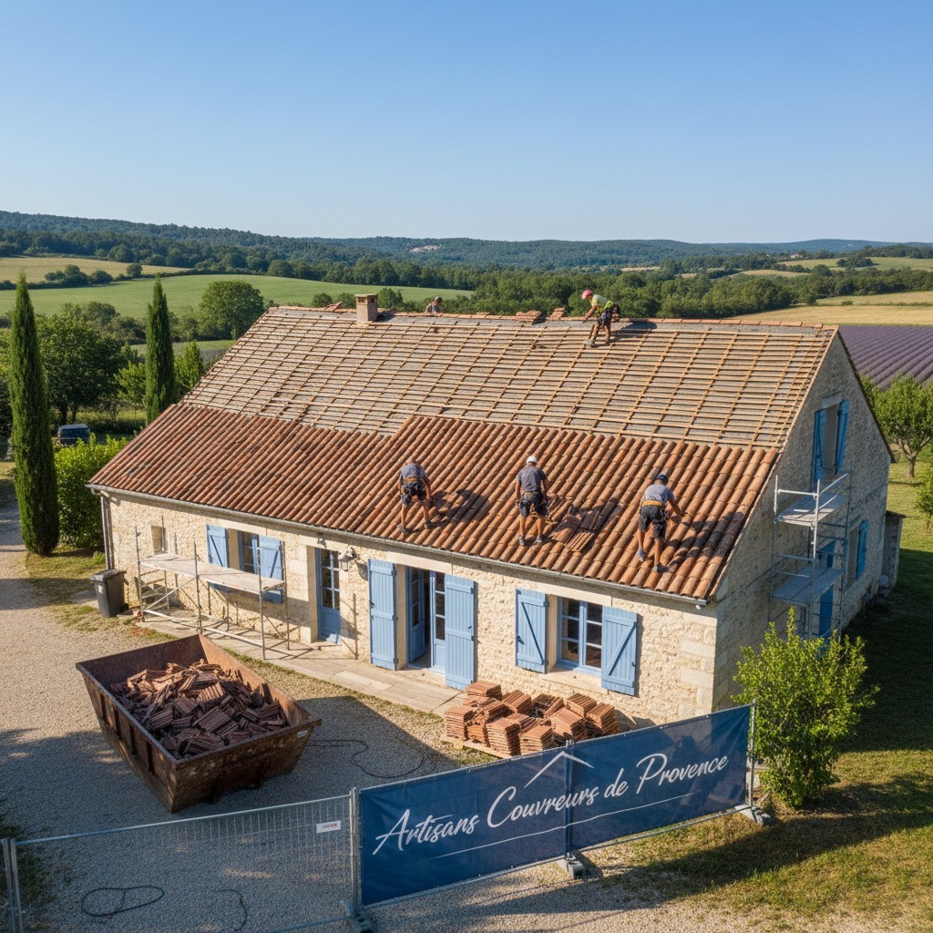 Projet de Couverture et toiture - Photo 1